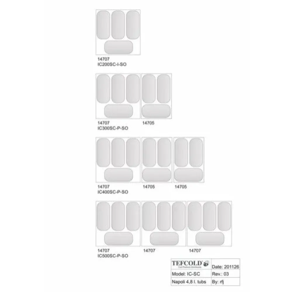 Jäätise vitriin 255 l