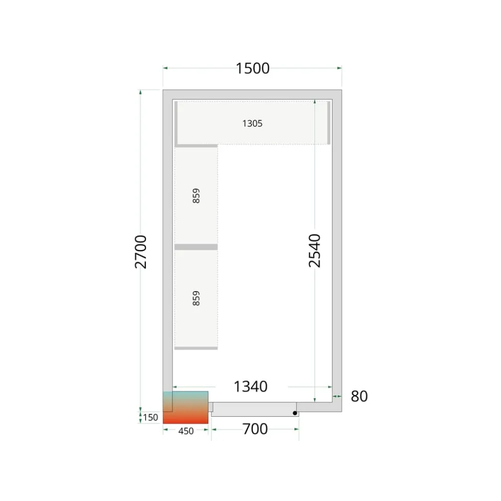Külmikuriulite komplekt CRPF1527