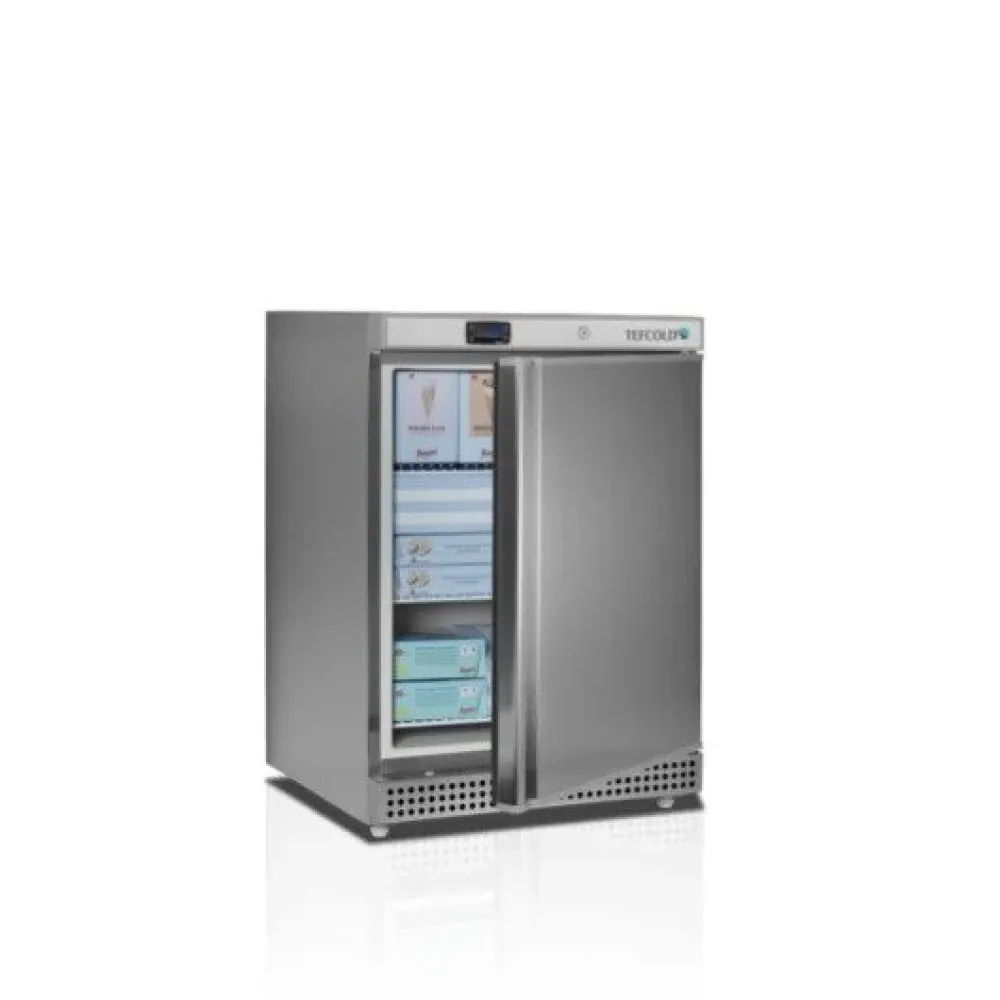 Nerūsējošā tērauda bāra saldētava, 120 litri