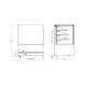 CUBE II 600 Patisserie Display Case