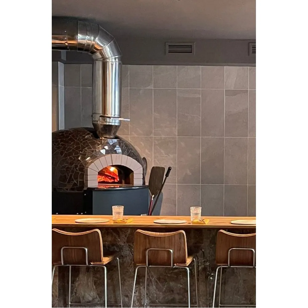 Vesuvio GR90 Puidust ja Gaasiga Pitsaahi