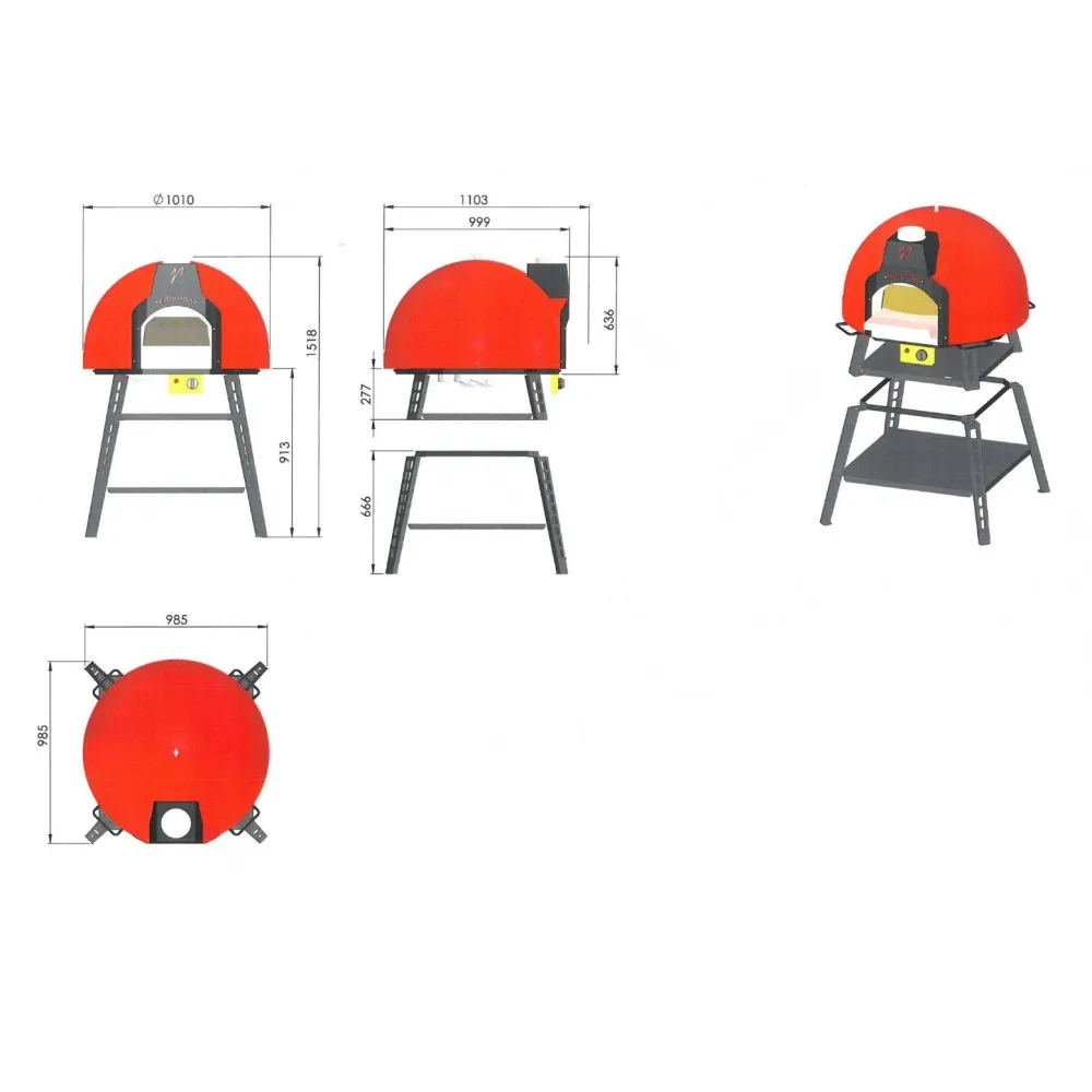 BABY75GE Gaasi Pitsaahi