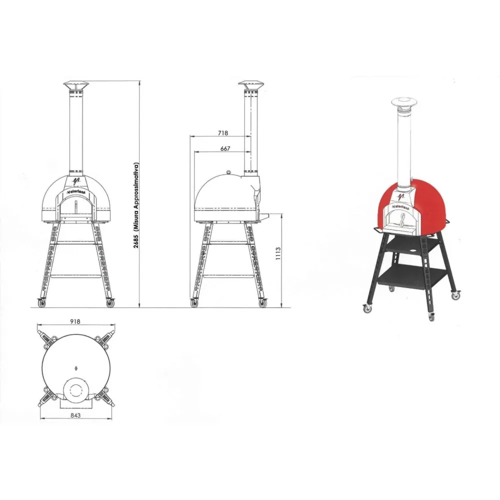 Kompaktne gaasipitsaahi BABY60