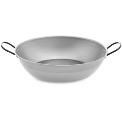 Deep frying paella pan