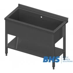 Table avec piscine et étagère 1100