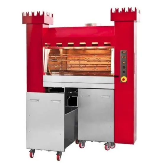 Puuküttega grill kanadele, köögiviljadele ja kaladele