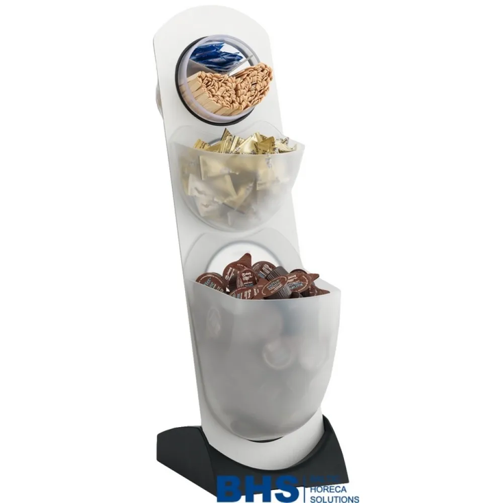 Bāra dispenzers ar 3 tvertnēm
