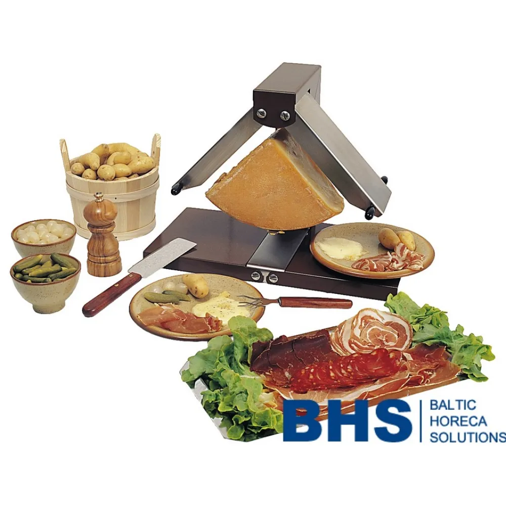 Raclettes grils ar pielāgojamiem sildītājiem