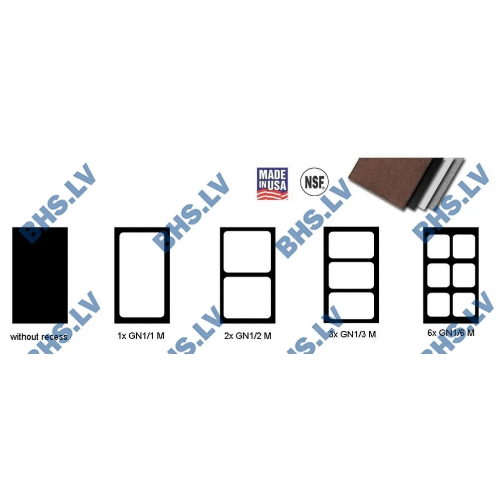 Versatile Decorative Panel for GN Containers