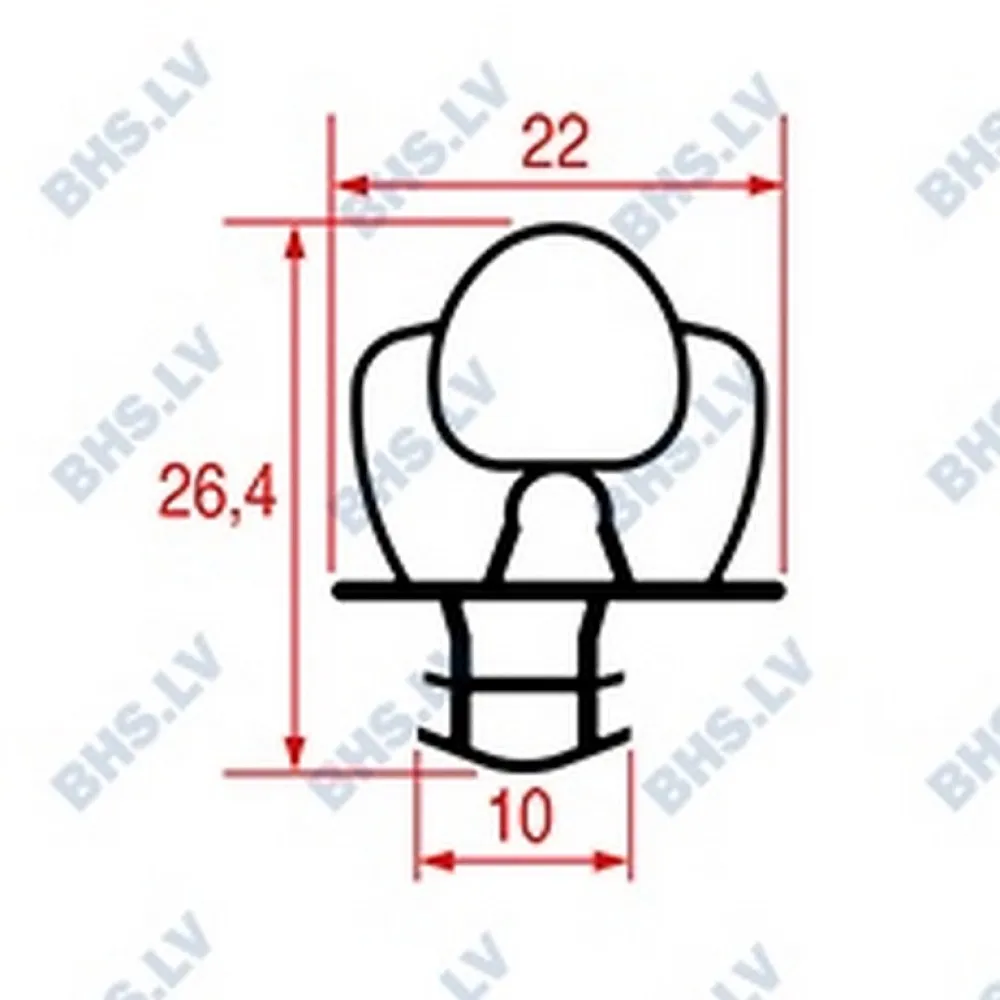 Joint Snap-In L1026 - 2500 mm