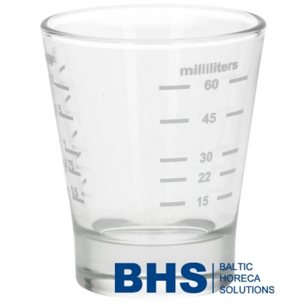 Precision Glass Measuring Cup 15/60 ml