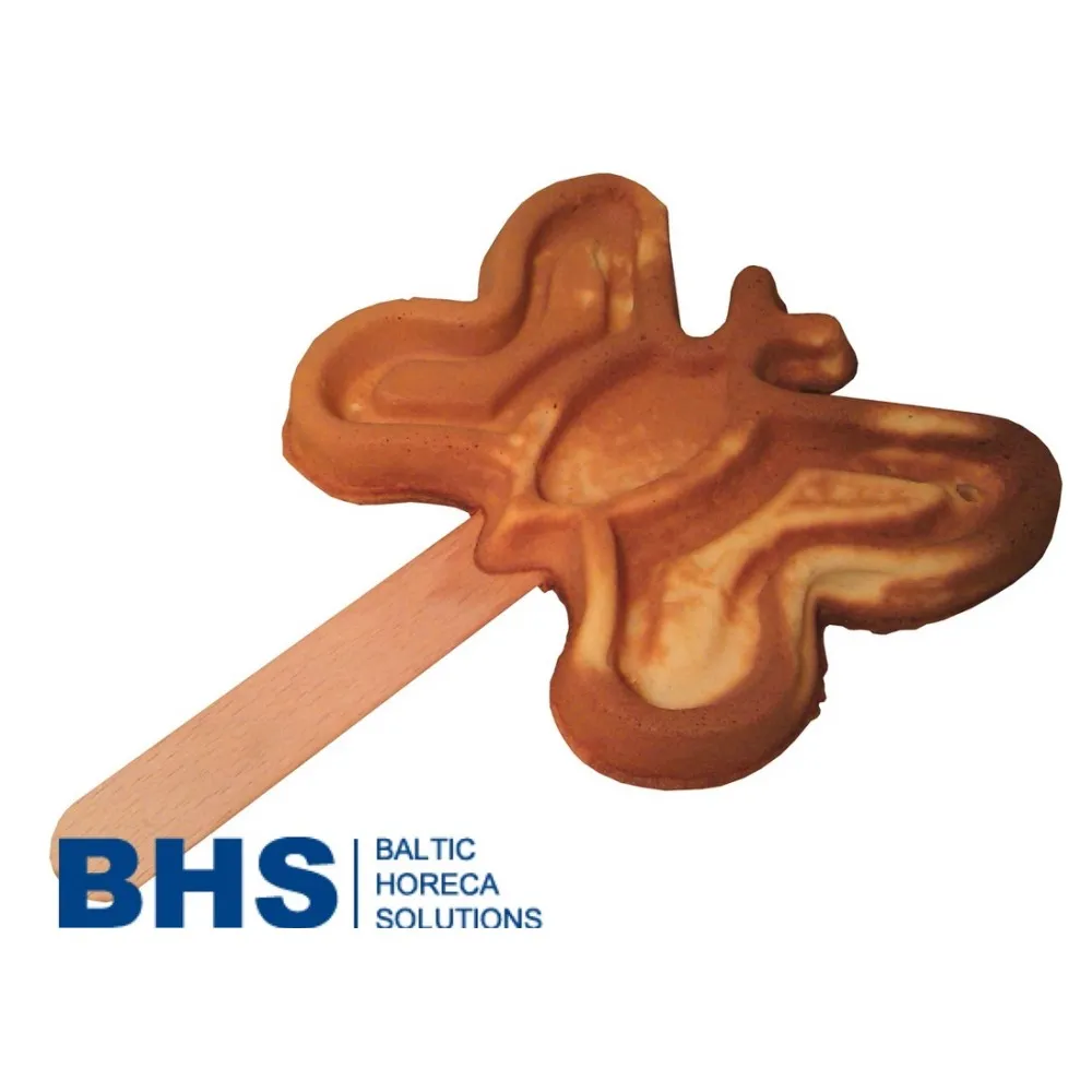 Tauriņu vafeļu panna