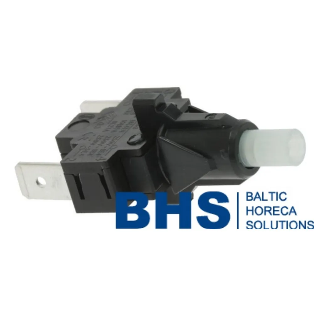 Vienpolu nospiežamais pogas slēdzis 16A 250V