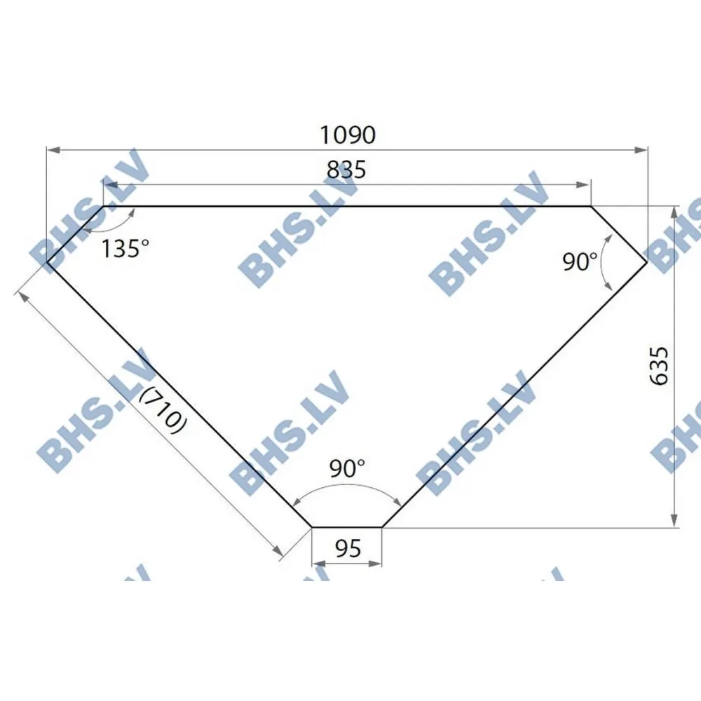 Table d'angle en acier inoxydable