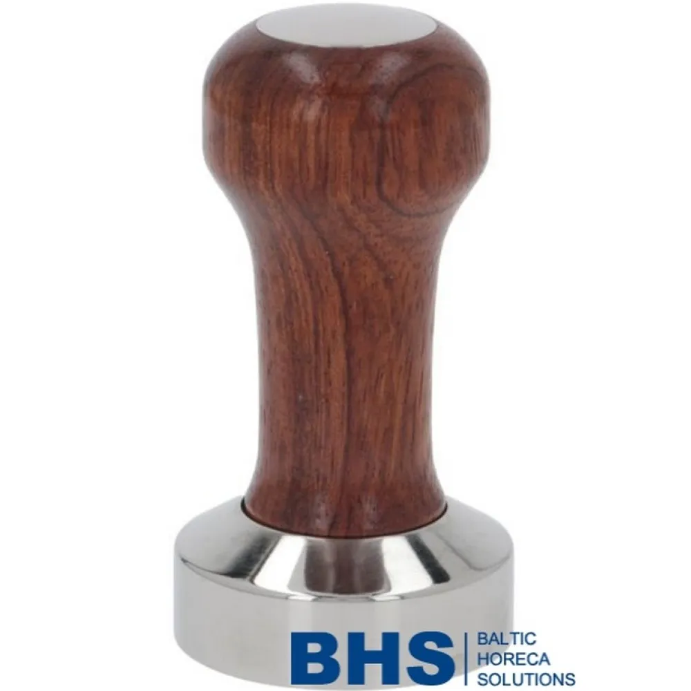 Premium Coffee Tamper - Metal/Wood 48 mm