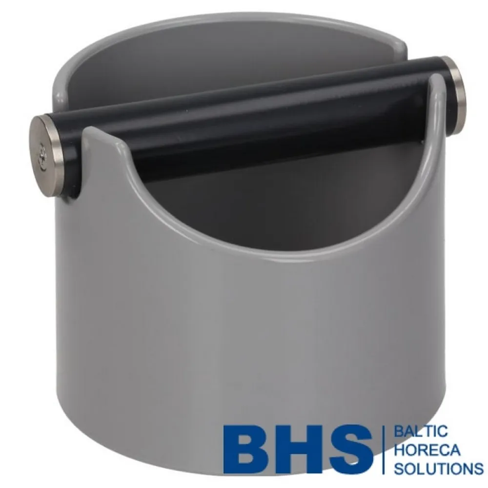 Boîte à café usagé gris