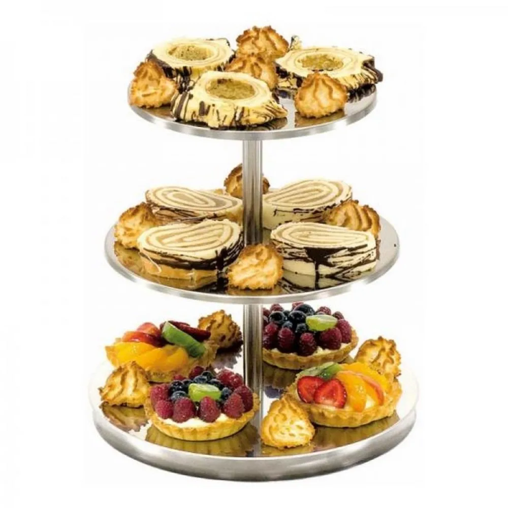 Elegant Cake and Fruit Holder H-300
