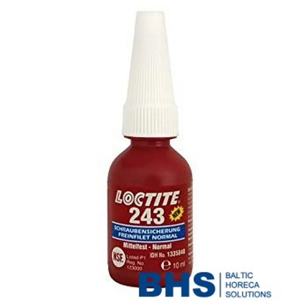 Loctite 243 Siūlų Užrakto Skystis - 10 ml