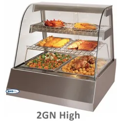 Soojendusega vitriin KENTUCKY HOT 2GN High