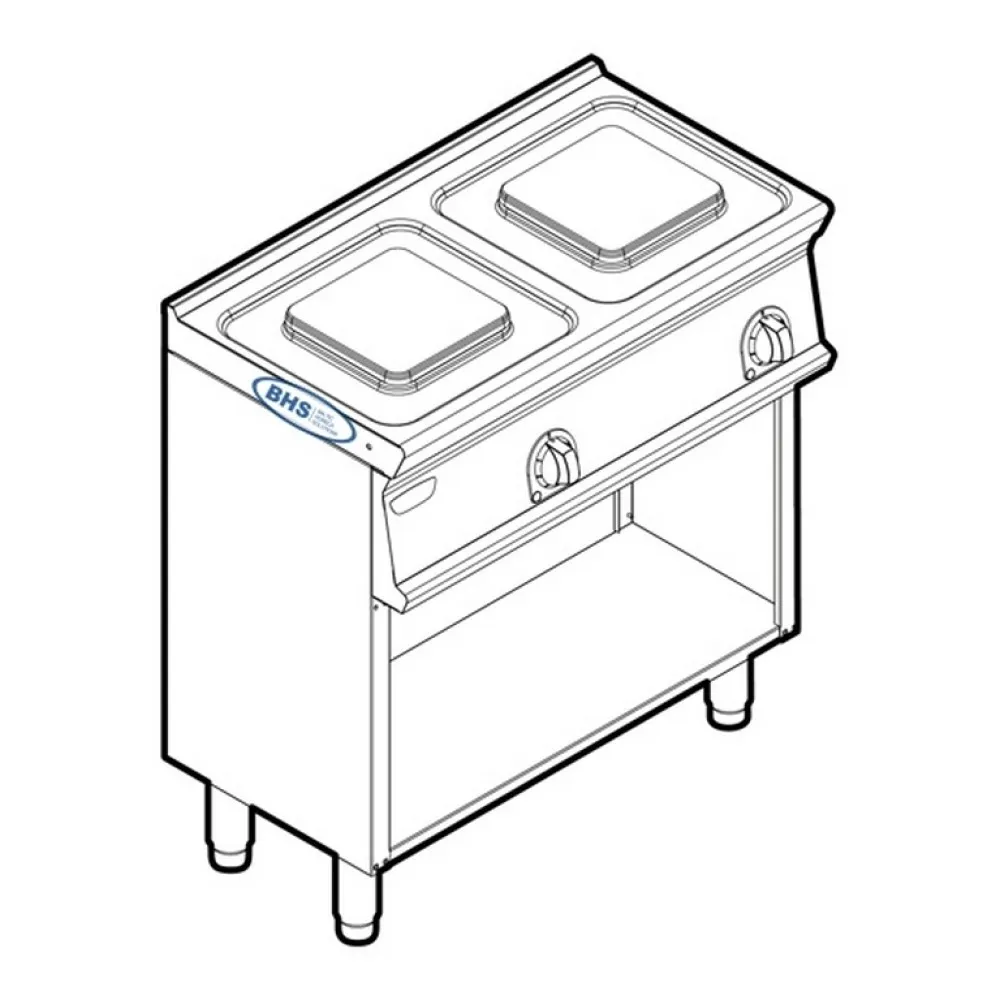 Tõhus elektripliit PCM8FE7 5.2 kW