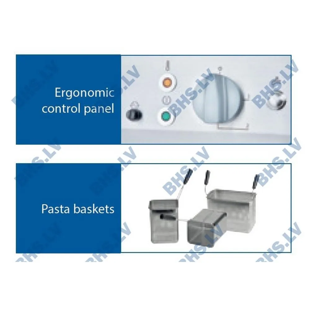 Didelės talpos makaronų virimo mašina 25 l