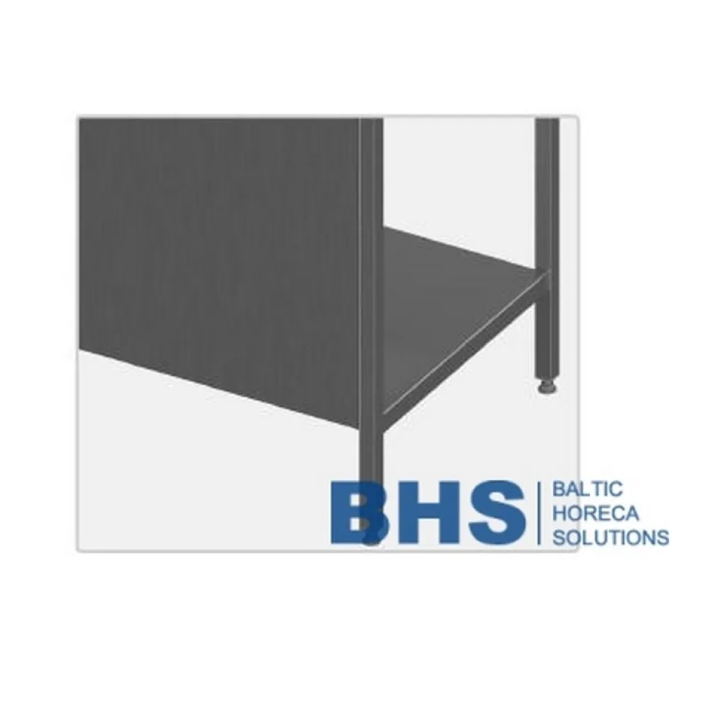 Metāla plaukta aizmugurējais panelis STL4