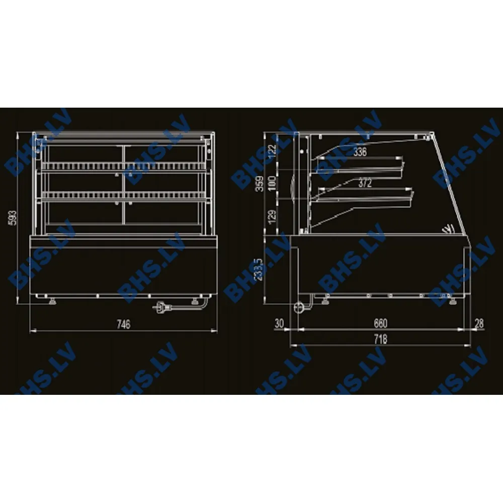 Compact Heated Display Case ADDA HOT 2 GN Small