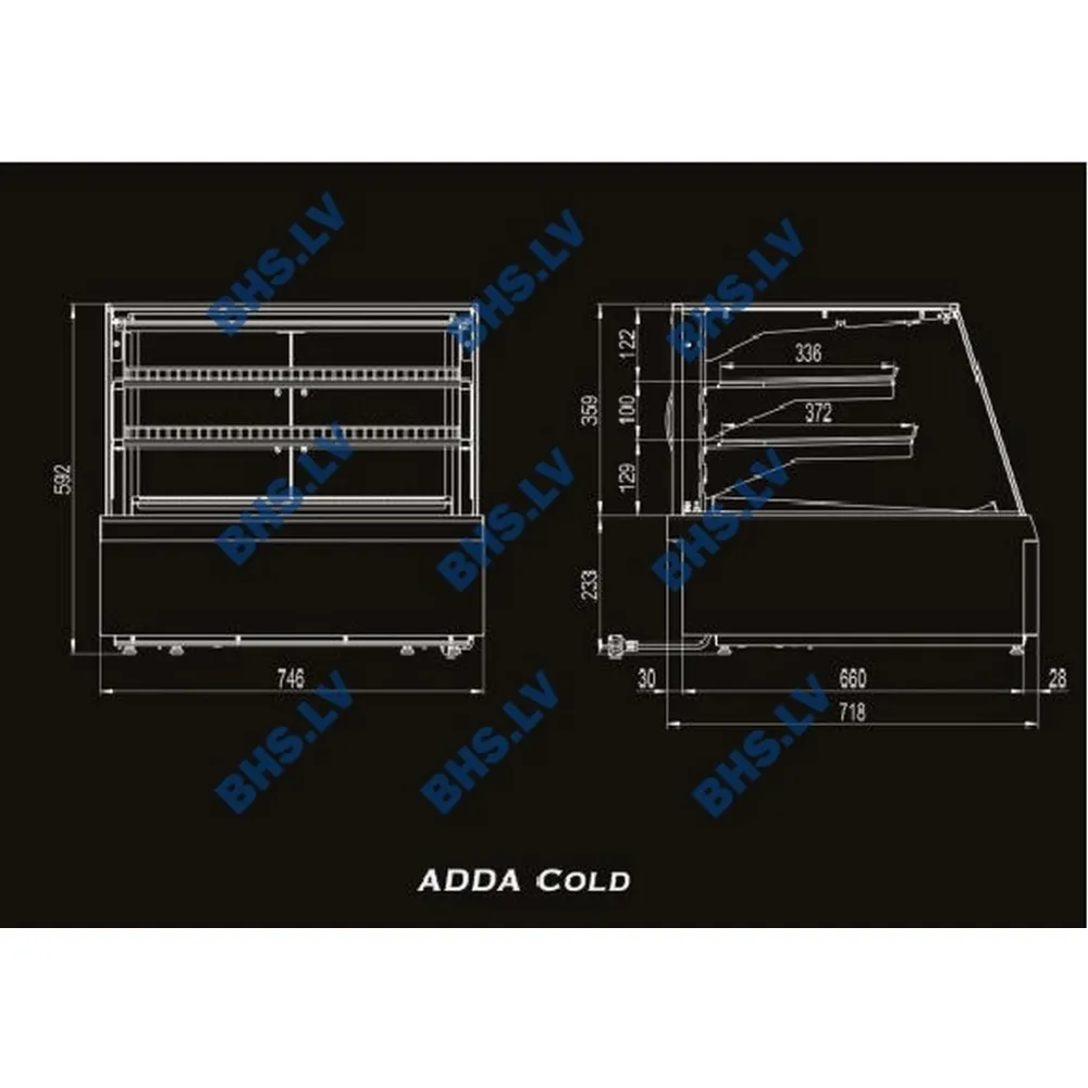 ADDA GN2 Mini Cooling Showcase