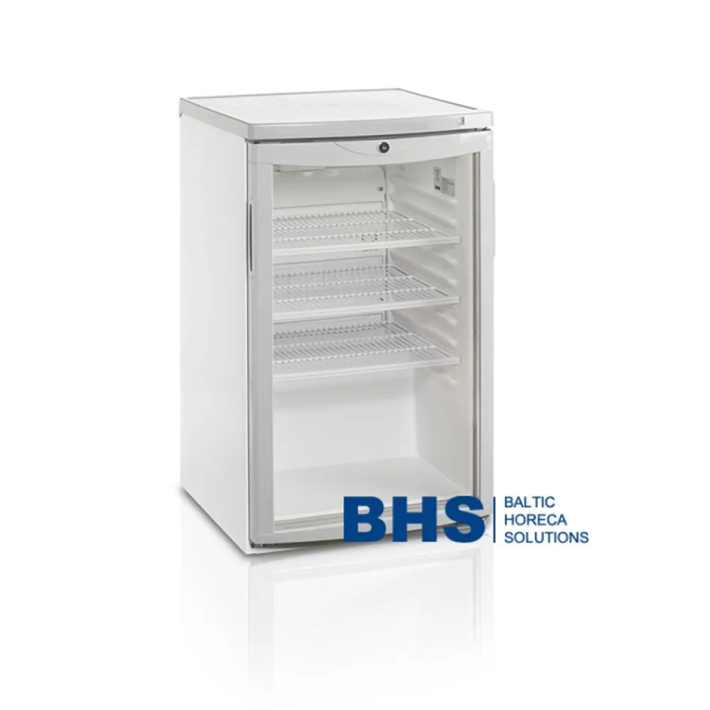 Premium White Bottle Cooler 105L