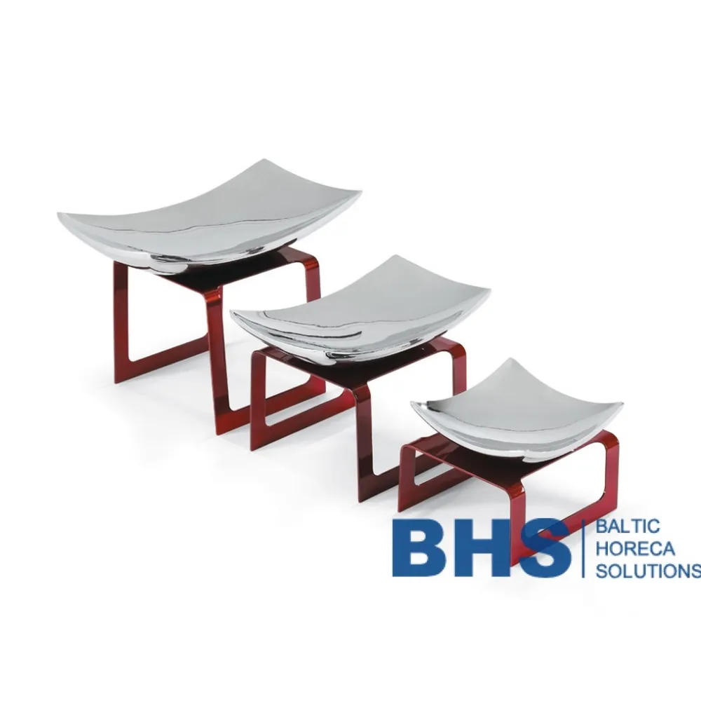 Nerūsējošā tērauda servēšanas trauks B22