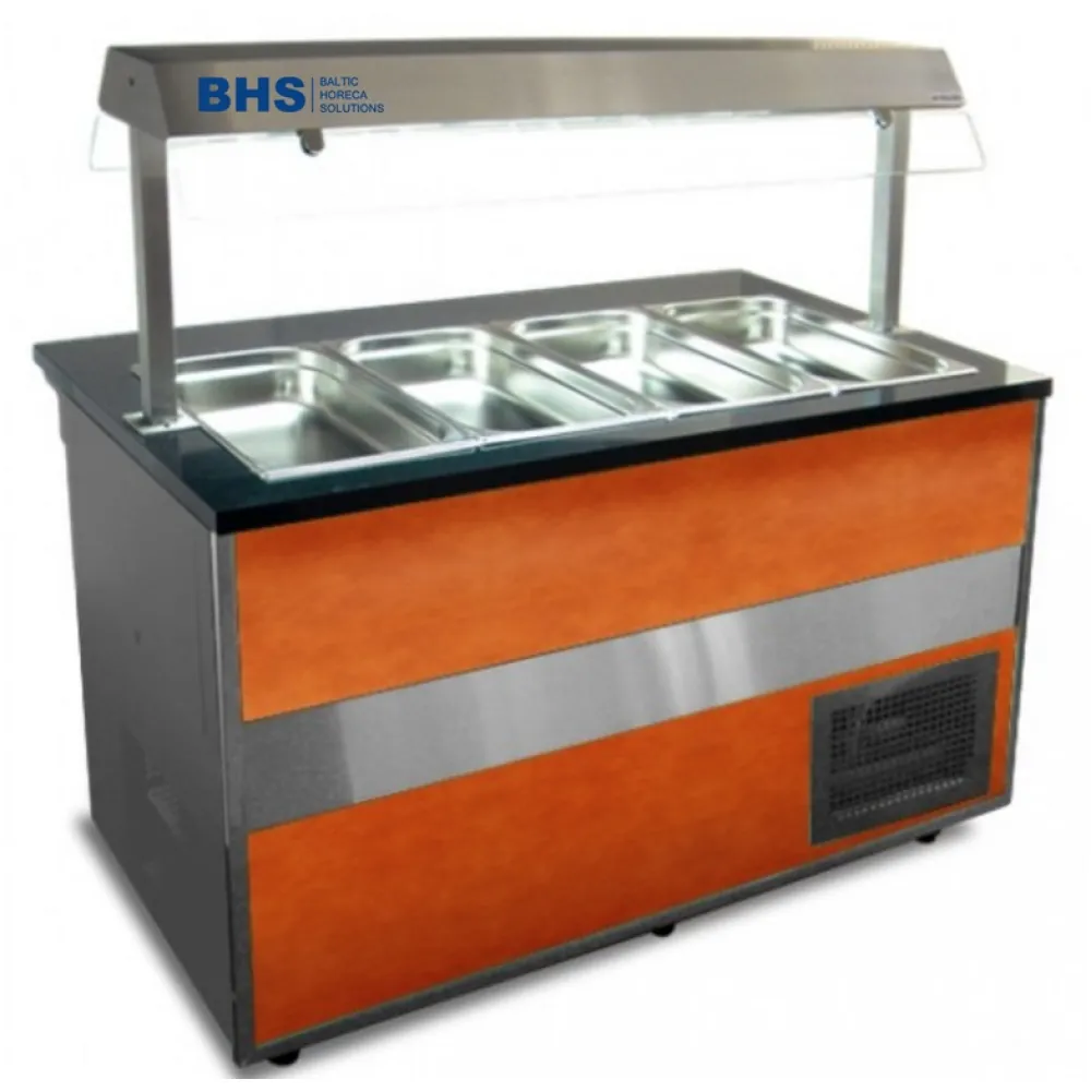 Vitrine Chaude BEMAR OPEN 1500 mm