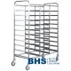 Trolley for 30 trays with side panels (CA1470P)