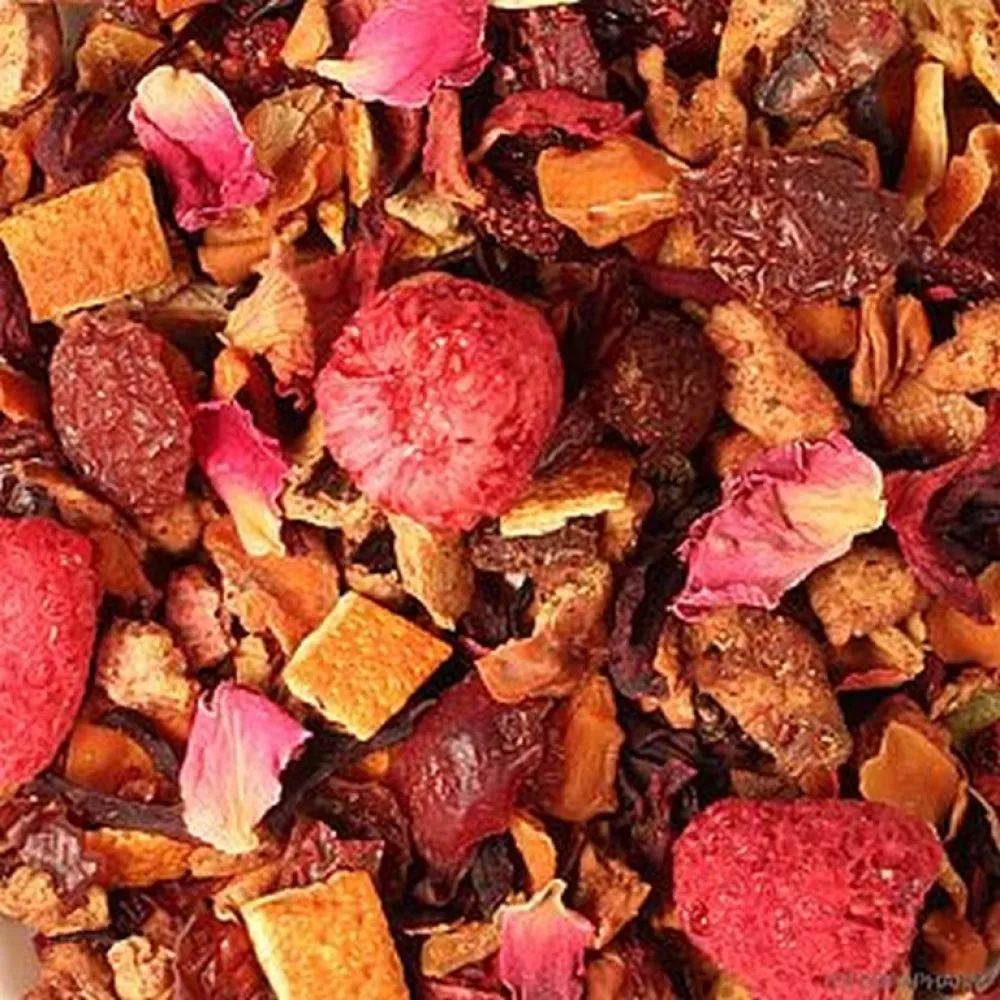 Spanguolių ir šaltalankių vaisių arbata 300g