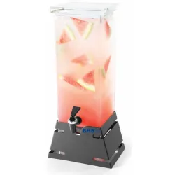 Jookide dosaator mattmusta alusega 7,5 L