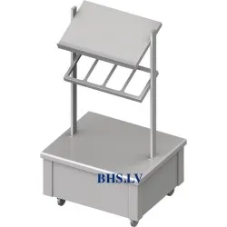 Puhvetkapp kandikute, söögiriistade jaoks