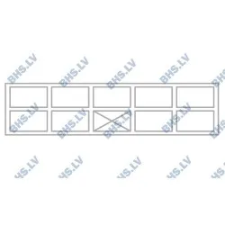 Cooling counter P414 2130 mm