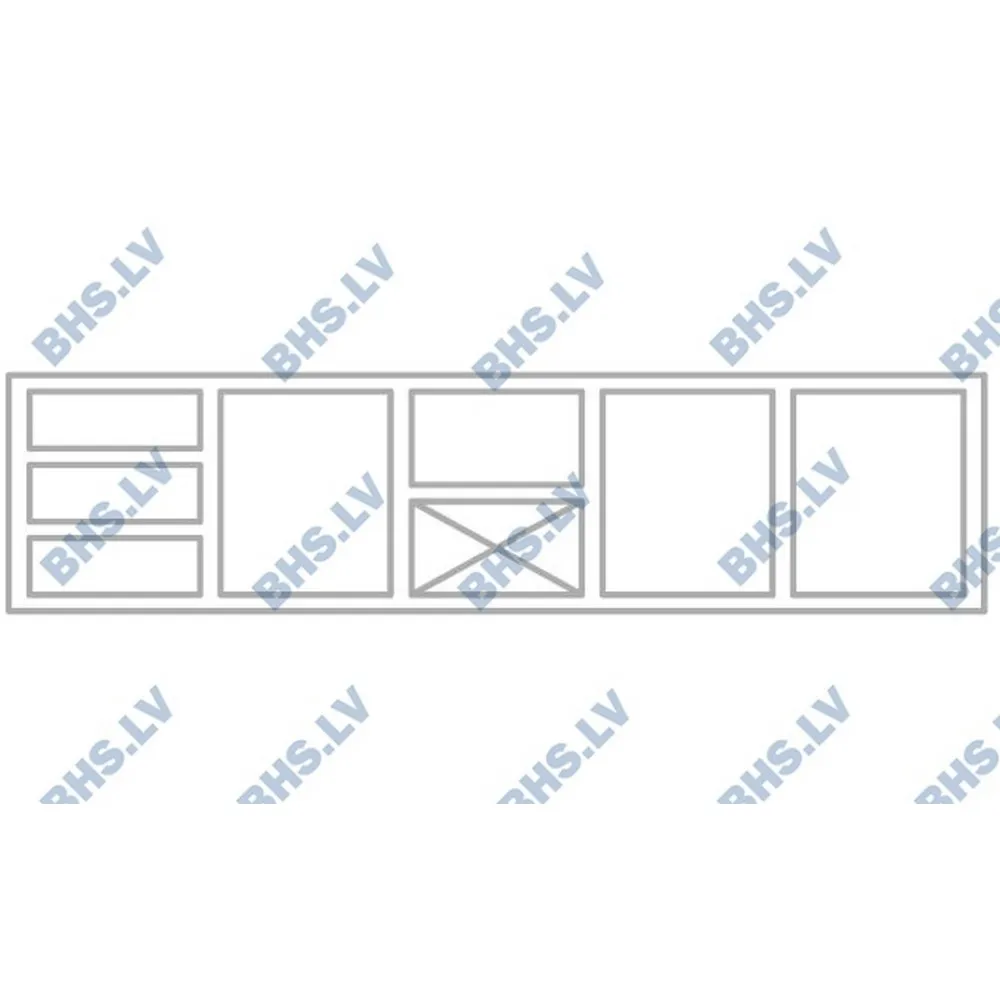 P444 Jahutusletiga Külmhoidik 2130 mm