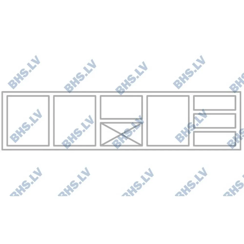 P444 Jahutusletiga Külmhoidik 2130 mm