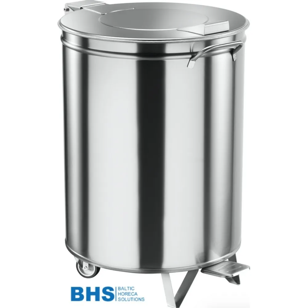 Nerūsējošā tērauda atkritumu tvertne 50l