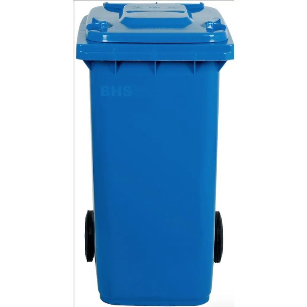 Mėlyna šiukšlių tvermė 120L