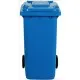 Mėlyna šiukšlių tvermė 120L
