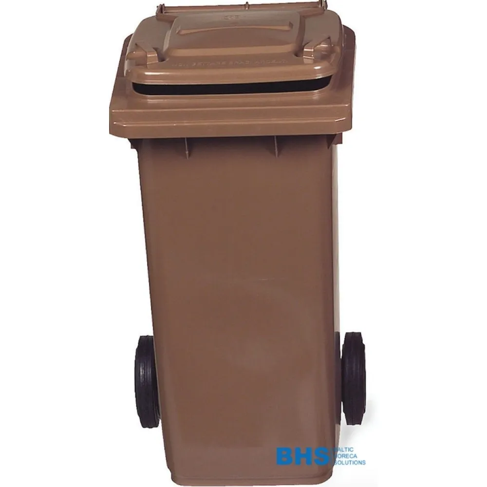 Prügikast 120L pruun