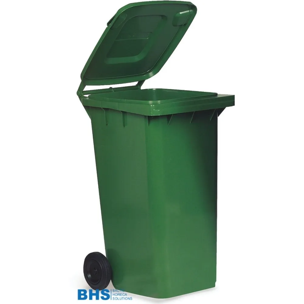 Zaļa atkritumu tvertne 120L
