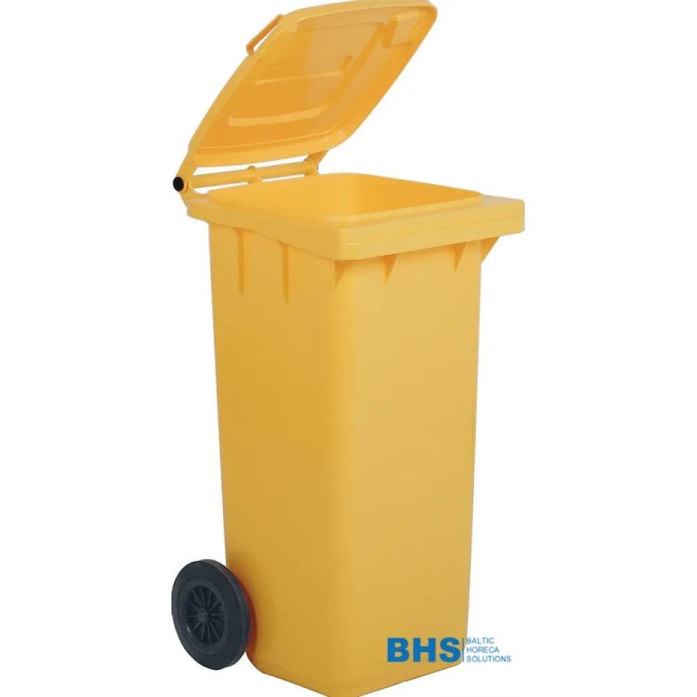Kollane jäätmete konteiner