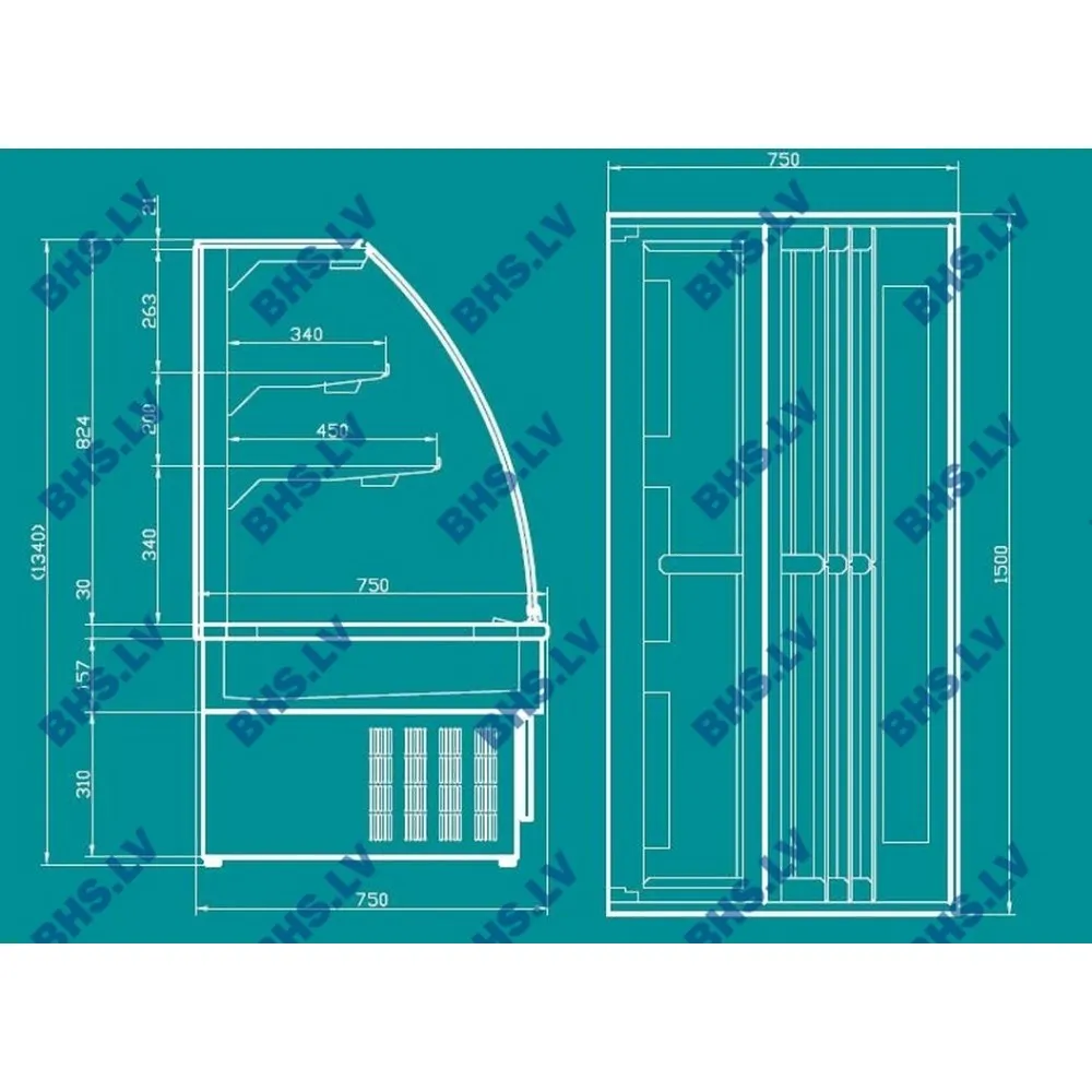 GEORGIA III 1500 Pašapkalpošanās Vitrīna