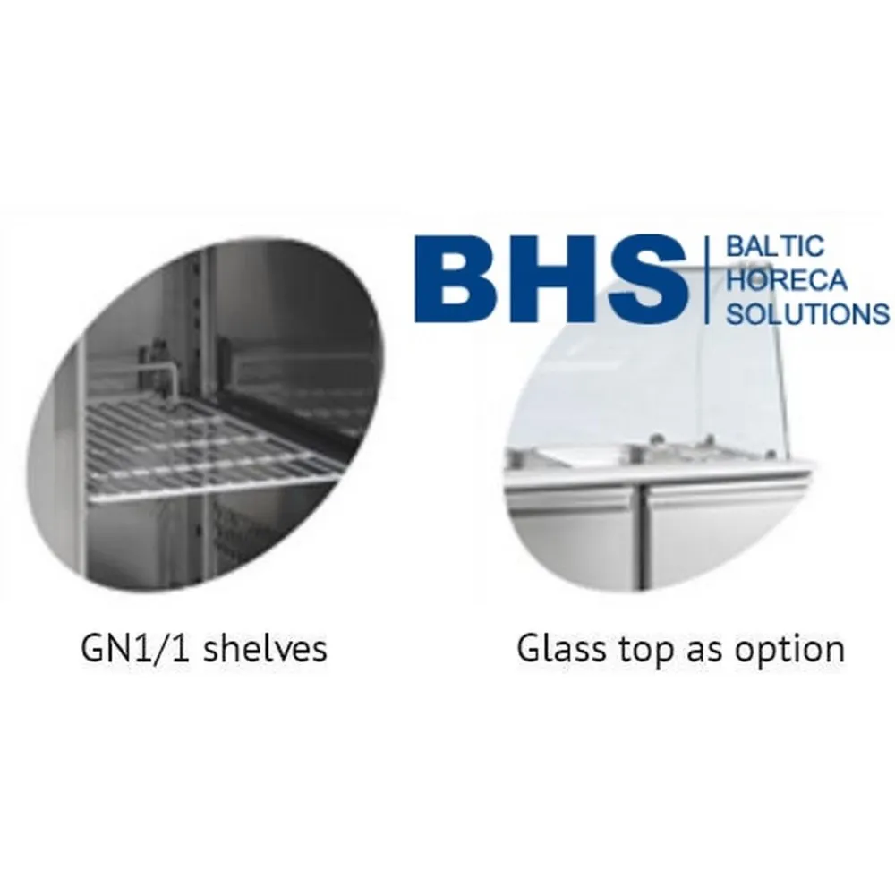 Nerūsējošā tērauda ledusskapis SA920