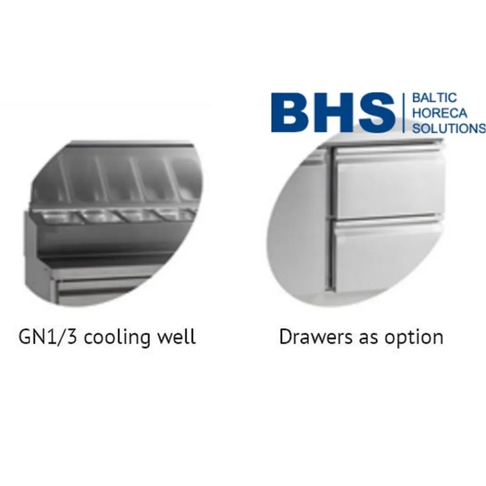 Võileivalaud GN1/1 1510 mm - Roostevabast Terasest