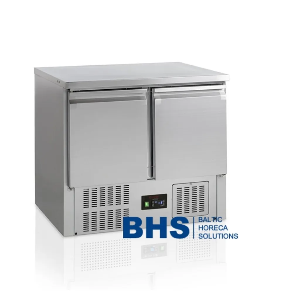 Nerūsējošā tērauda galds ledusskapis GS 230 litri