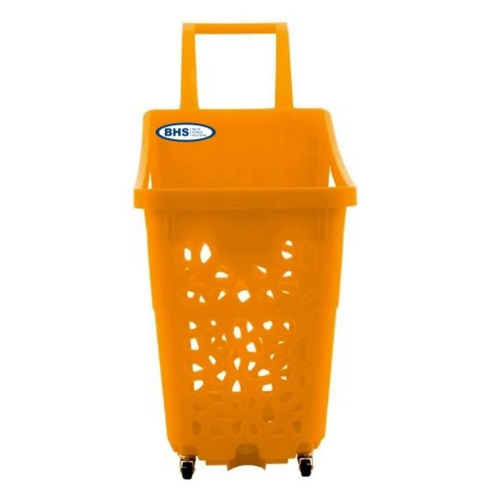 Compact Rolling Shopping Basket 2001