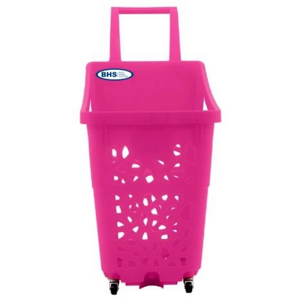 Compact Rolling Shopping Basket 4010